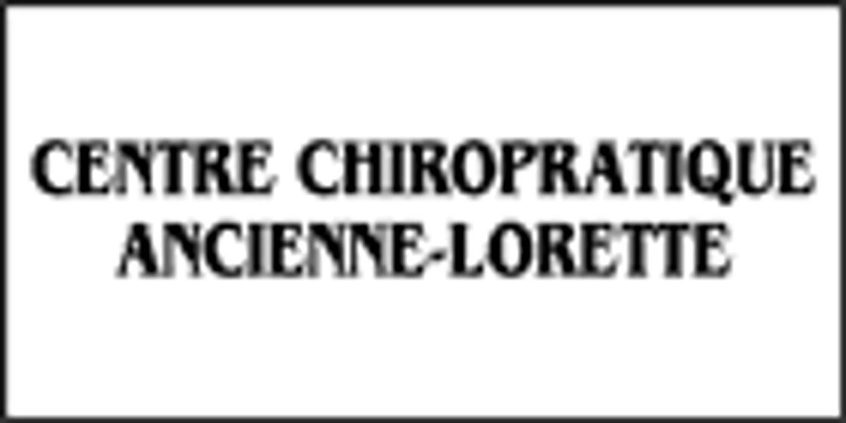 Centre Chiropratique Ancienne Lorette Inc Logo