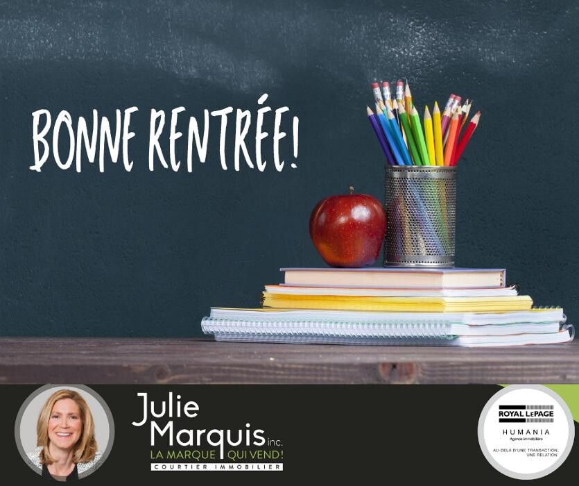 Images Julie Marquis - Courtier immobilier Royal LePage Blanc & Noir Sainte-Thérèse