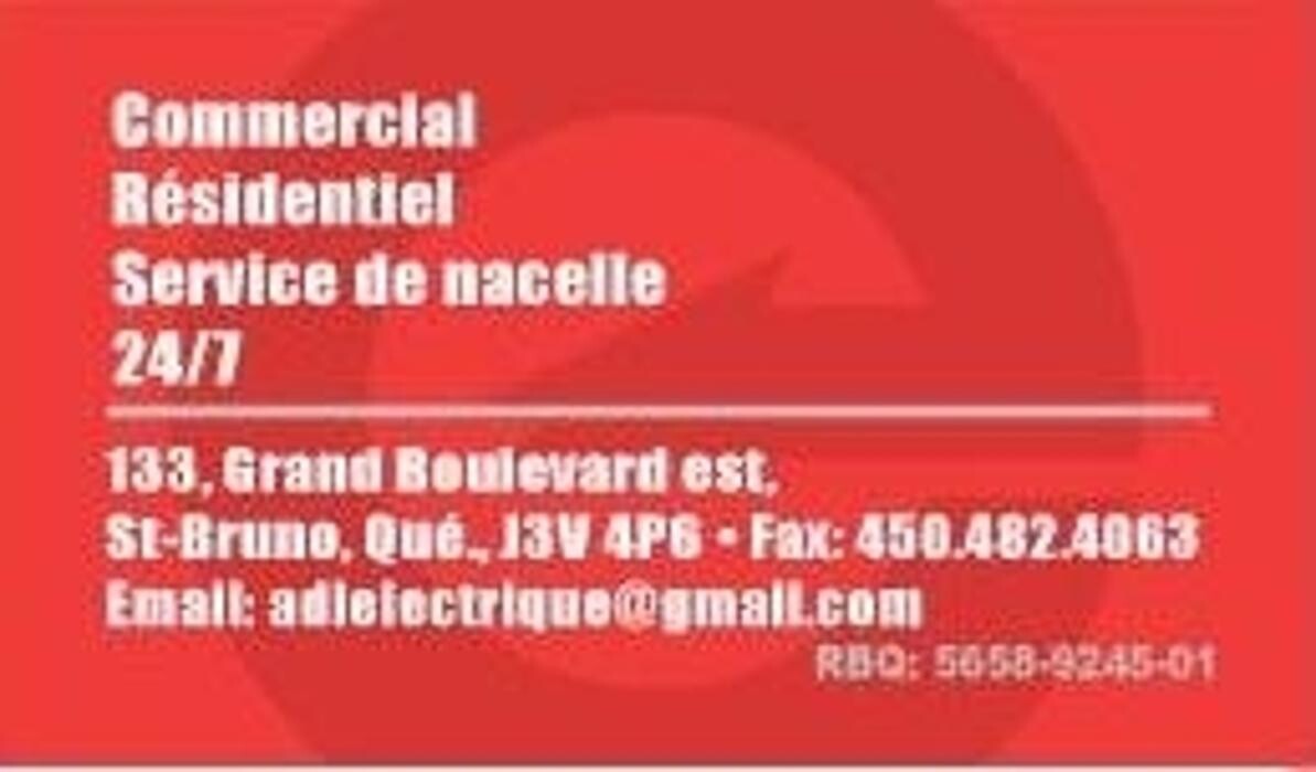 Images ADL Entrepreneur Electricien Inc