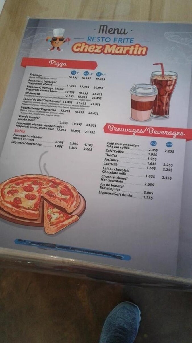 Images Resto Frite Chez Martin