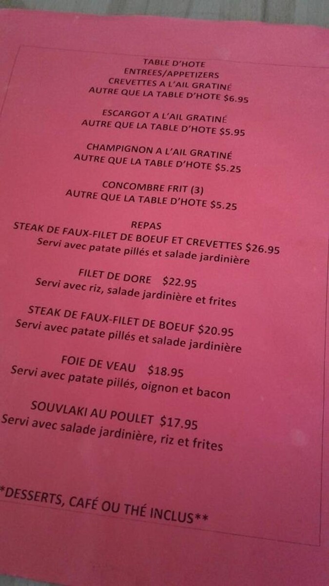 Images Resto Frite Chez Martin