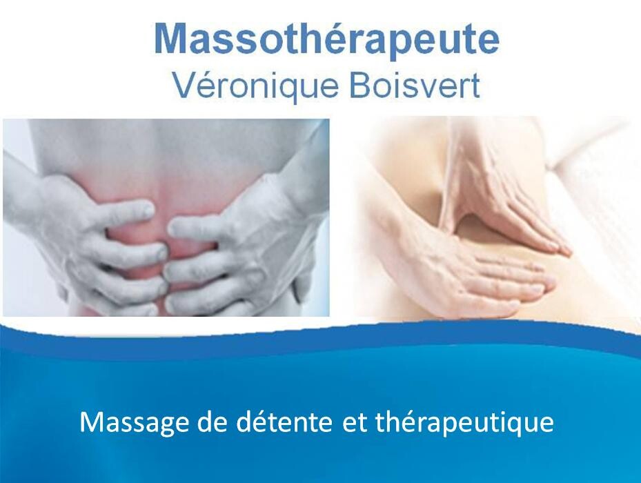 Images Véronique Boisvert Massothérapeute