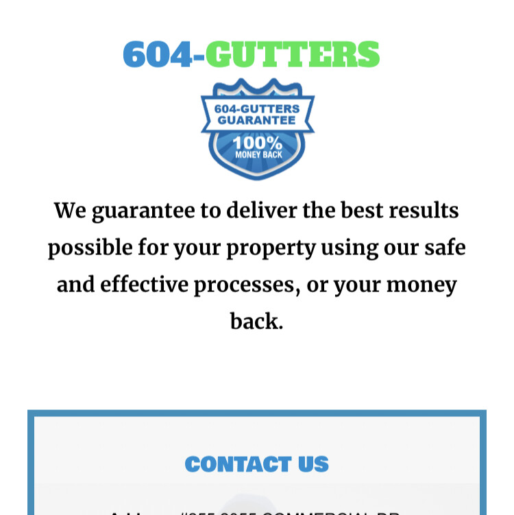 604 GUTTERS Logo