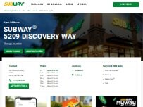 Website Screenshot Subway