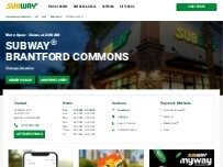 Website Screenshot Subway