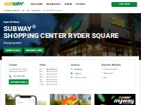 Website Screenshot Subway