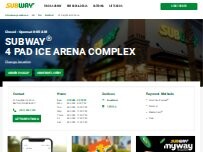 Website Screenshot Subway