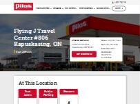 Website Screenshot Flying J Travel Center