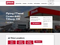 Website Screenshot Flying J Travel Center
