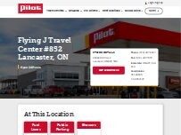 Website Screenshot Flying J Travel Center