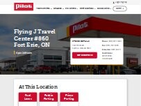 Website Screenshot Flying J Travel Center