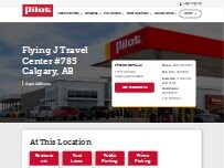 Website Screenshot Flying J Travel Center