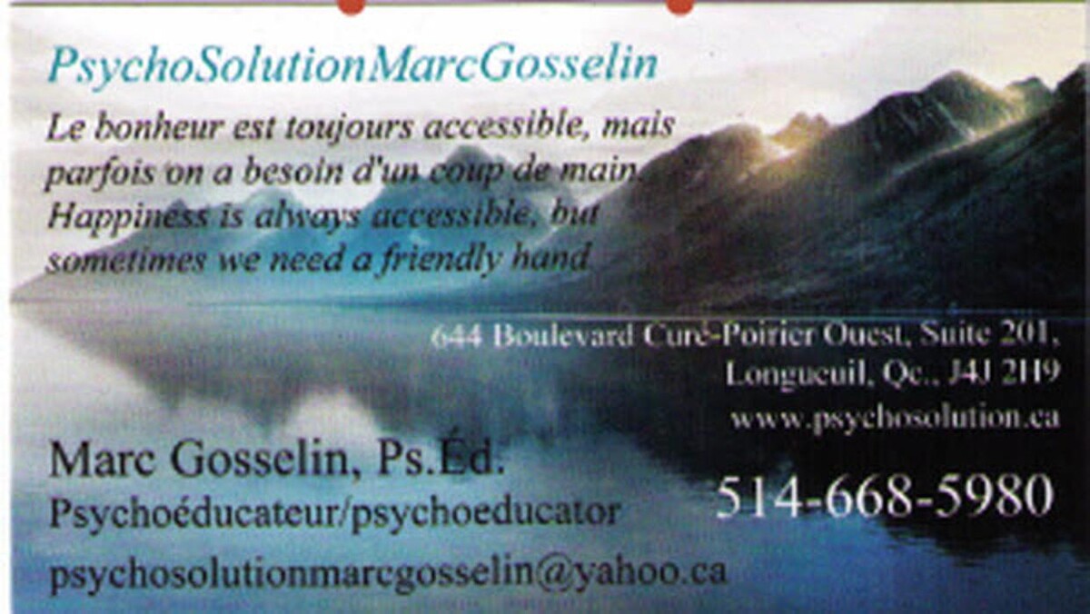 Images PsychoSolution, Marc Gosselin Psychoéducateur