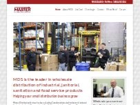Website Screenshot Master Distribution Services