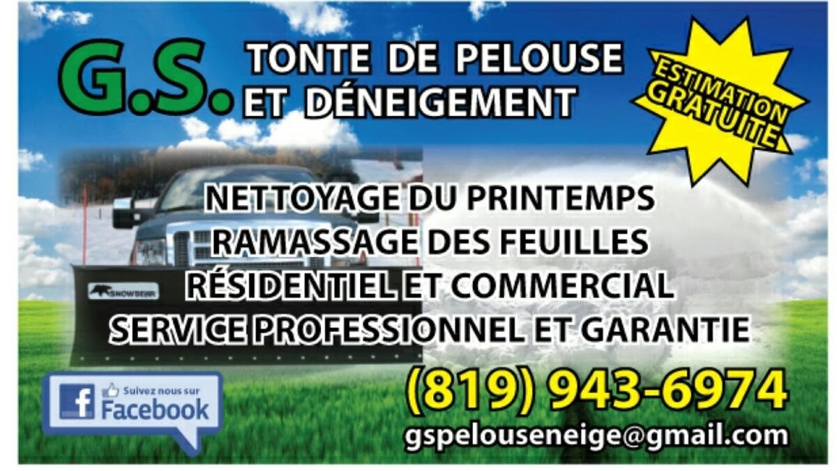 Images GS Tonte de Pelouse & Déneigement