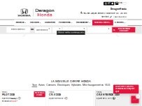 Website Screenshot Deragon Honda