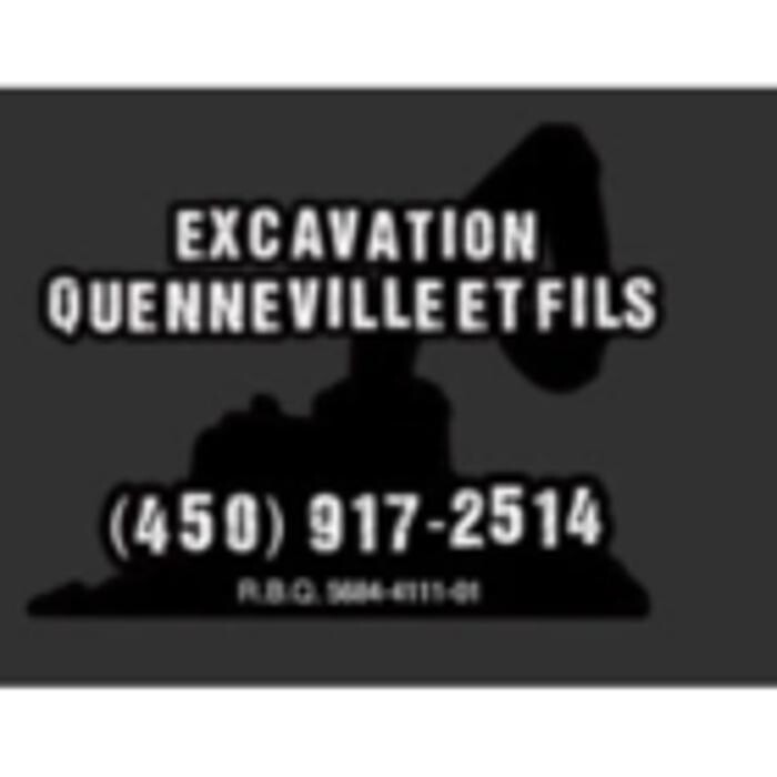 EXCAVATION QUENNEVILLE ET FILS Logo