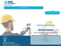 MRG Electrical Ltd. website screenshot