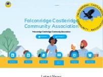 Website Screenshot Falconridge/Castleridge Community Association