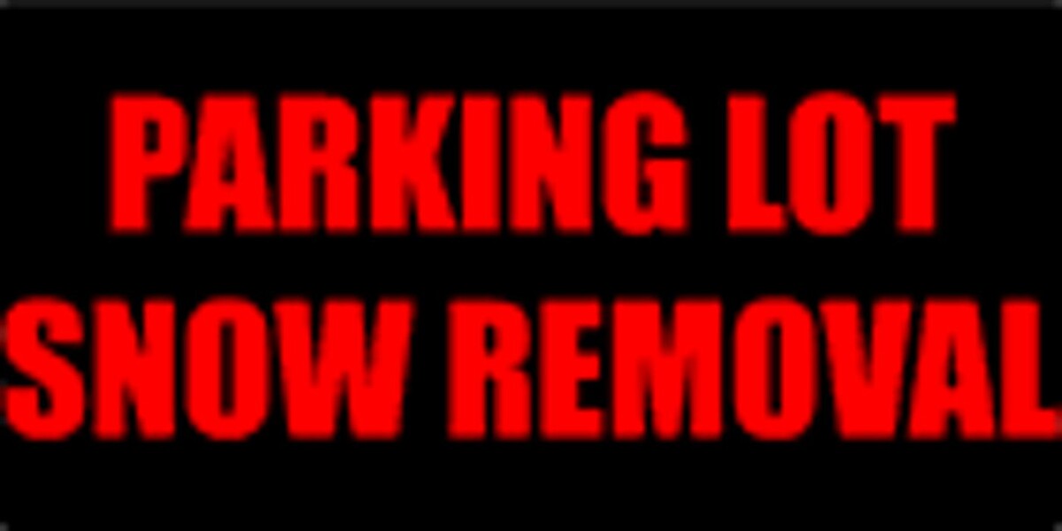 Parking Lot Snow Removal Edmonton Snow Removal & Sanding Ltd Logo