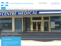 Centre Médical Chêne-Bourg CMCB SA website screenshot