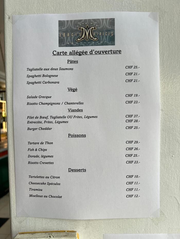 Bilder Café Restaurant des Forces Motrices