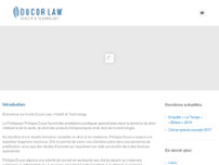 Ducor Law website screenshot