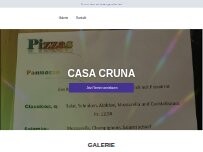 Website Screenshot Casa Cruna