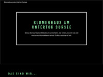 Blumenhaus am Untertor website screenshot