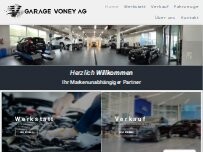 Website Screenshot Garage Voney AG