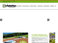 Spenglerei Hofstetter AG website screenshot