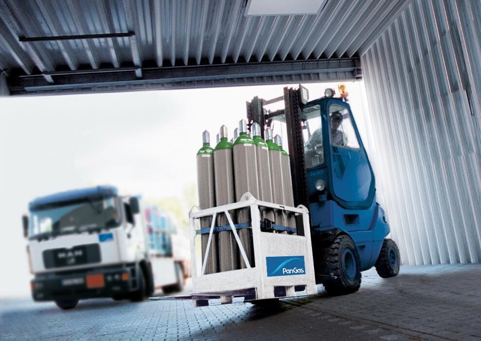 Bilder PanGas Depot Wattwil | P. Schönenberger AG