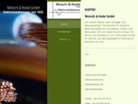 Motschi & Hodel GmbH website screenshot