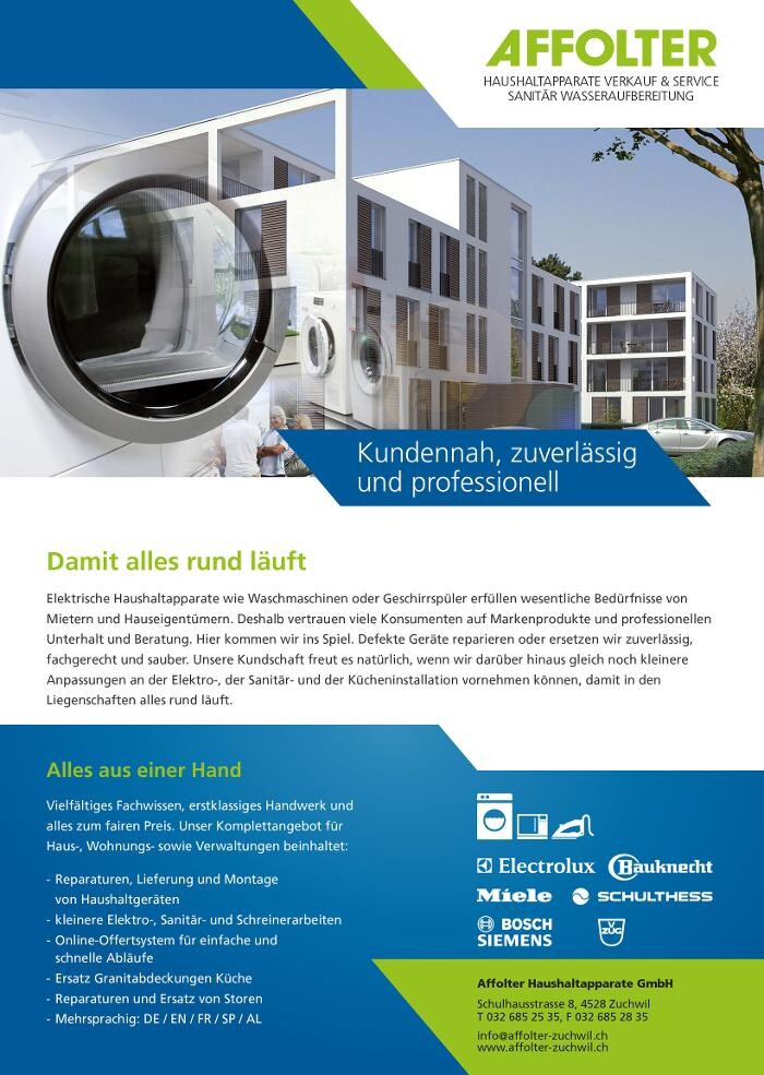 Bilder Affolter Haushaltapparate GmbH