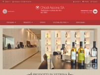 Chiodi Ascona SA website screenshot