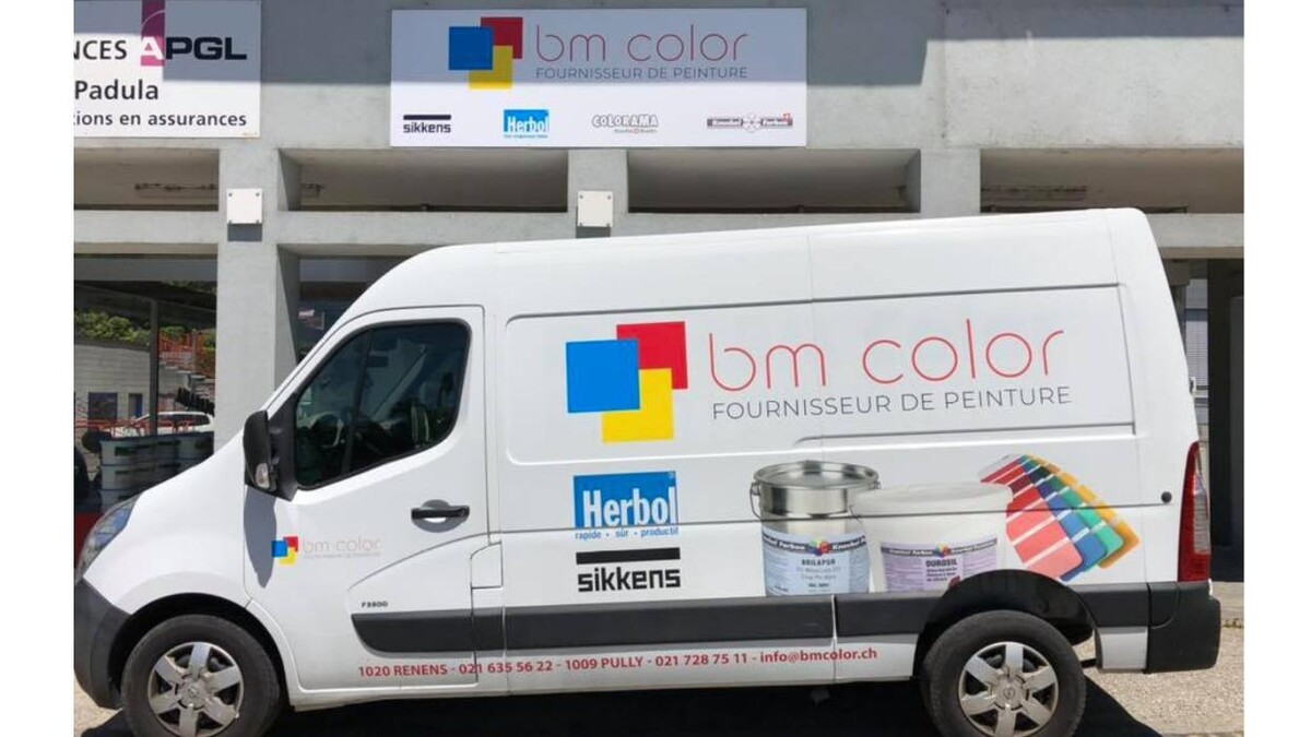 Bilder BM COLOR Sàrl, magasin de Renens