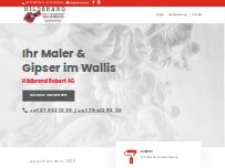 Website Screenshot Hildbrand Robert AG