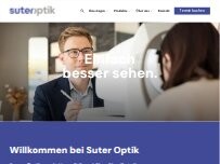 Website Screenshot Suter Optik AG