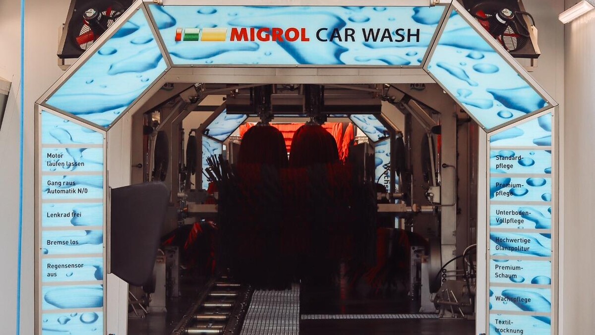Bilder Migrol Service mit Shell-Treibstoff