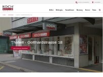 Website Screenshot Kochoptik AG