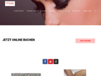 City Nails website screenshot