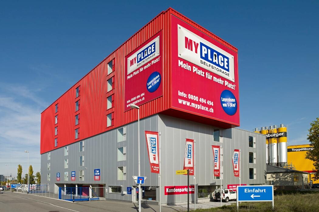 Bilder MyPlace - SelfStorage | Oerlikon