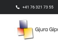 Website Screenshot GJURA Gips-Maler GmbH