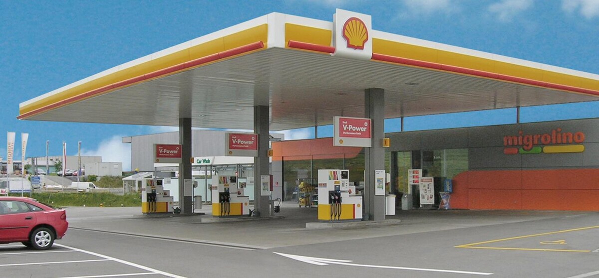 Bilder Migrol Service avec carburants Shell