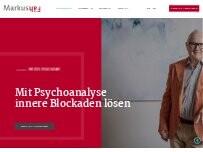 Website Screenshot Dr. phil. Markus Fäh