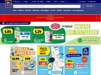 Website Screenshot ALDI SUISSE