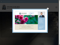 Thomas Rubin Bestattungsdienst website screenshot