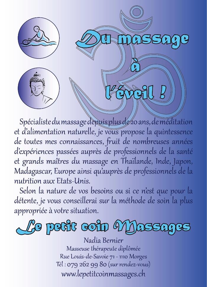 Bilder Le Petit Coin Massages : massage et soin énergétique