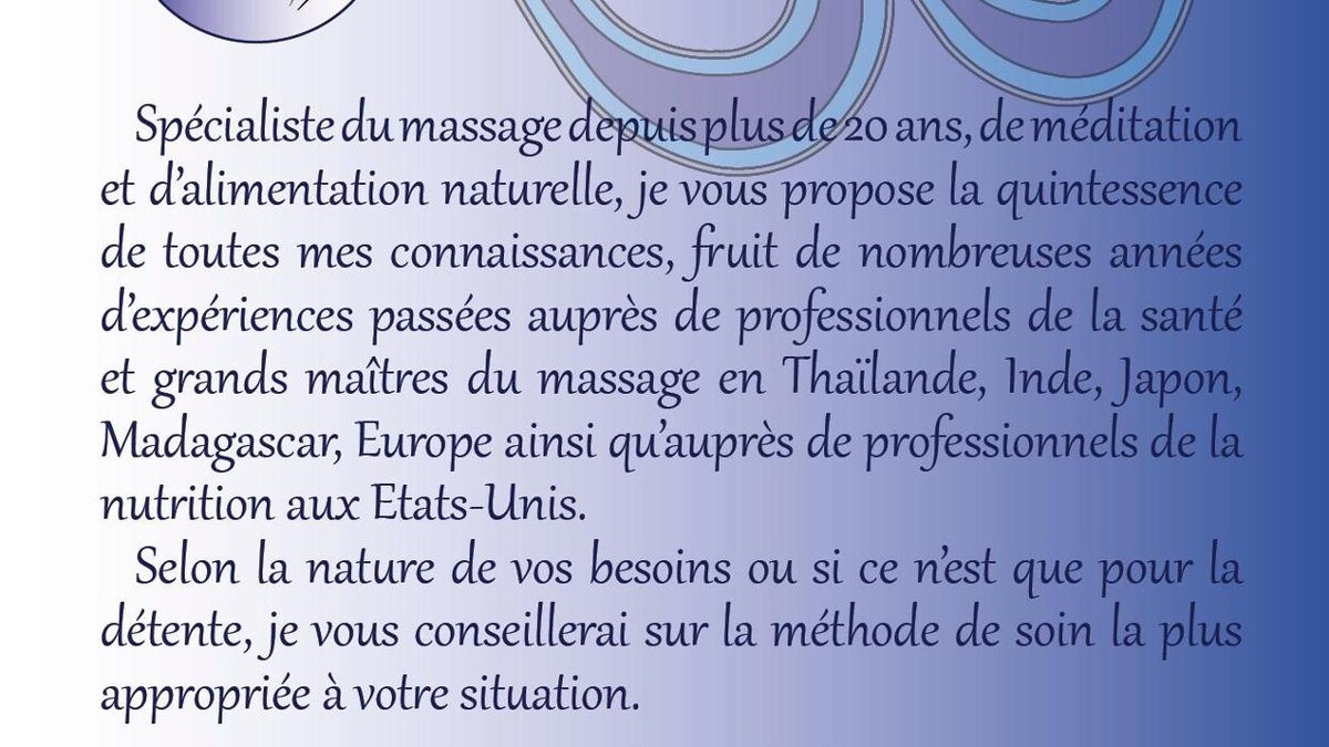 Bilder Le Petit Coin Massages : massage et soin énergétique