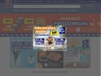 Website Screenshot ALDI SUISSE